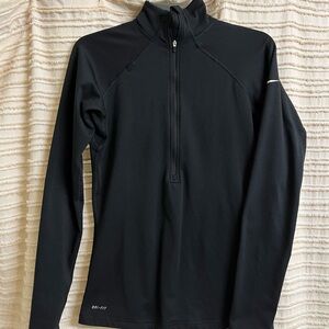 Black Nike Dri-FIT 1/4 Zip